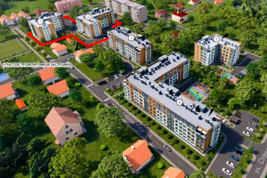 Градсовет не поддержал проект двух пятиэтажных корпусов в составе ЖК «Новая история» на Калининградском проспекте и вернул его на доработку из‑за замечаний специалистов.