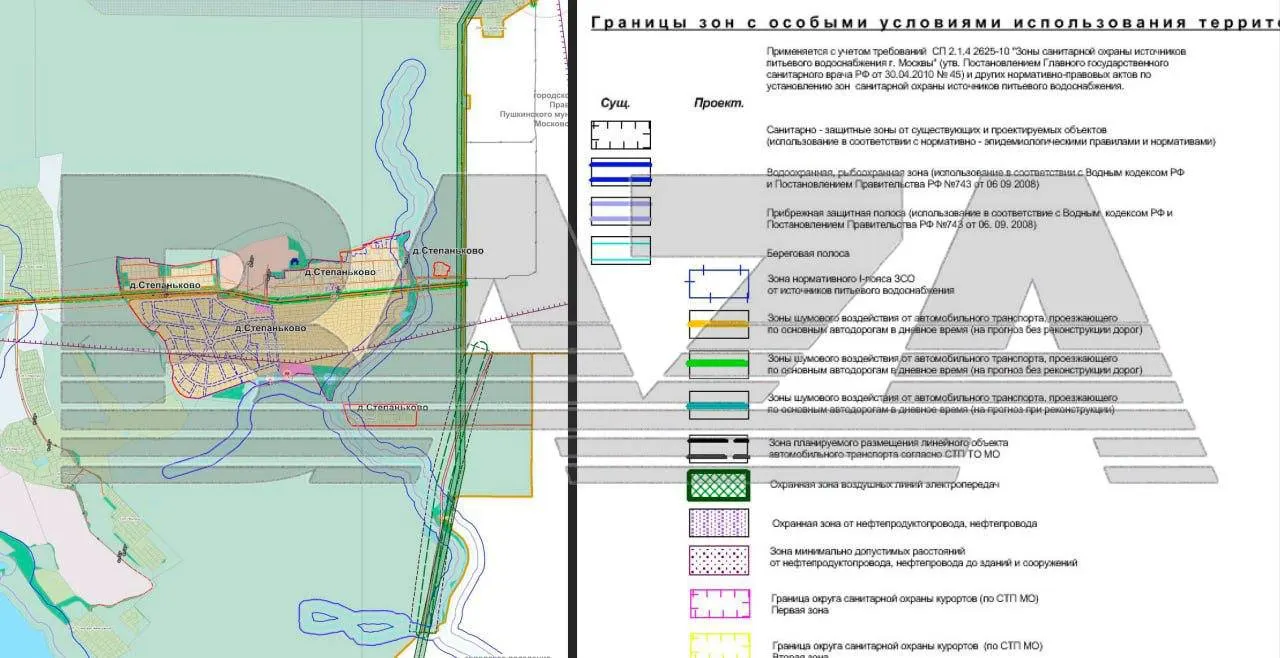 В Пушкинском округе 11 коттеджных посёлков в районе деревни Степаньково могут быть признаны самовольными постройками после пересмотра границ санитарной зоны водохранилища; жители заявляют, что земли ранее переводили под дачное строительство и оформляли ипотеку.